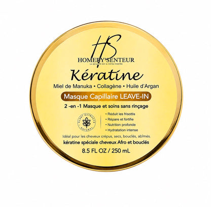 Masque Capillaire Leave-In à la Kératine